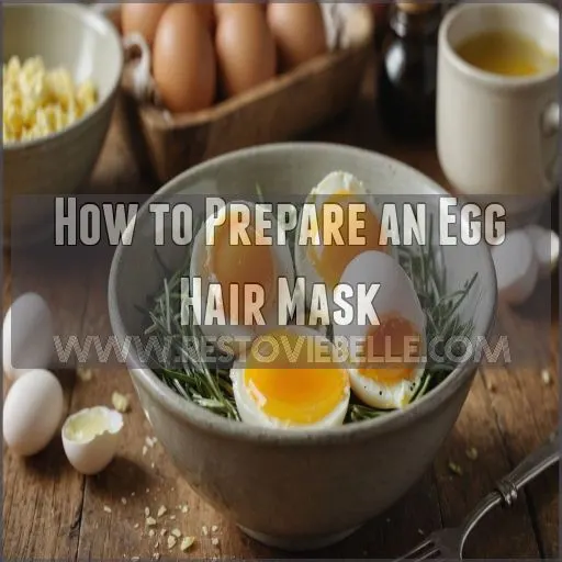 How to Prepare an Egg Hair Mask