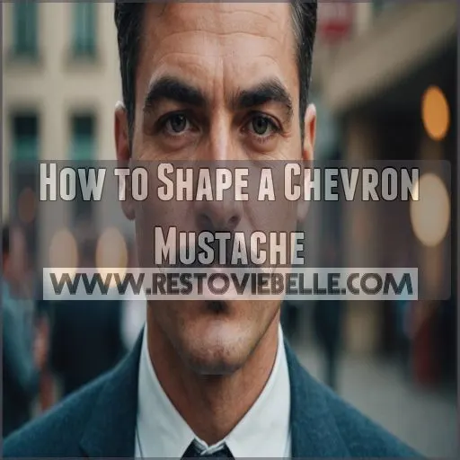 How to Shape a Chevron Mustache