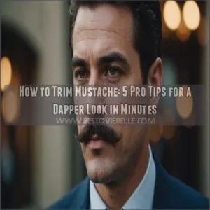 how to trim mustache