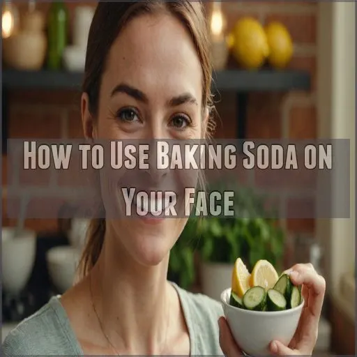 How to Use Baking Soda on Your Face