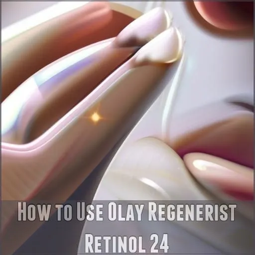 How to Use Olay Regenerist Retinol 24