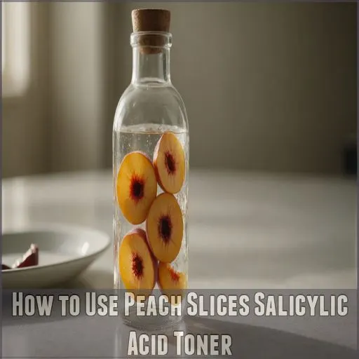 How to Use Peach Slices Salicylic Acid Toner