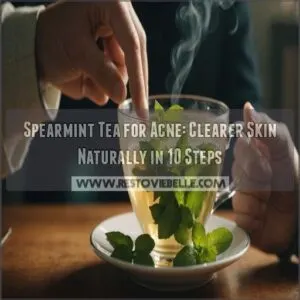 how to use spearmint tea for acne