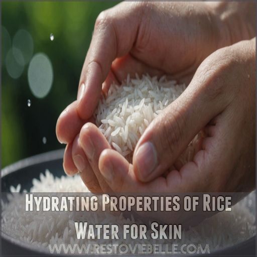 Hydrating Properties of Rice Water for Skin