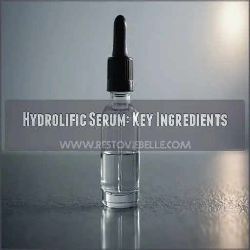 Hydrolific Serum: Key Ingredients