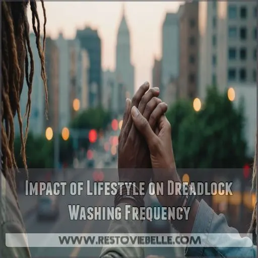 Impact of Lifestyle on Dreadlock Washing Frequency