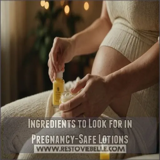 Ingredients to Look for in Pregnancy-Safe Lotions