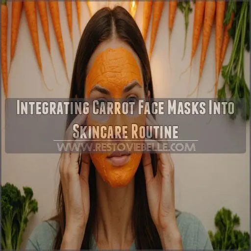 Integrating Carrot Face Masks Into Skincare Routine