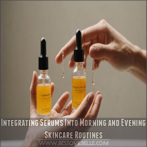 Integrating Serums Into Morning and Evening Skincare Routines