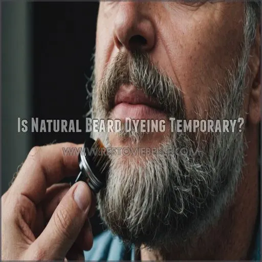 Is Natural Beard Dyeing Temporary