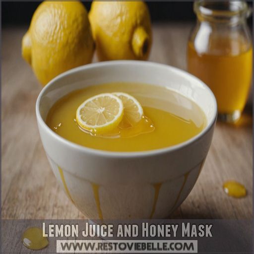 Lemon Juice and Honey Mask