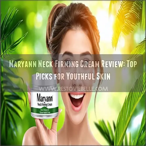 maryann neck firming cream review