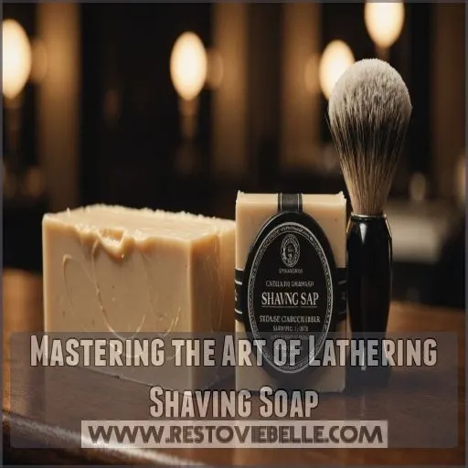 Mastering the Art of Lathering Shaving Soap