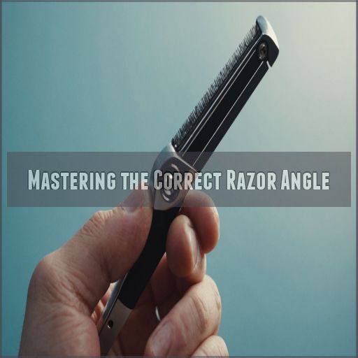 Mastering the Correct Razor Angle