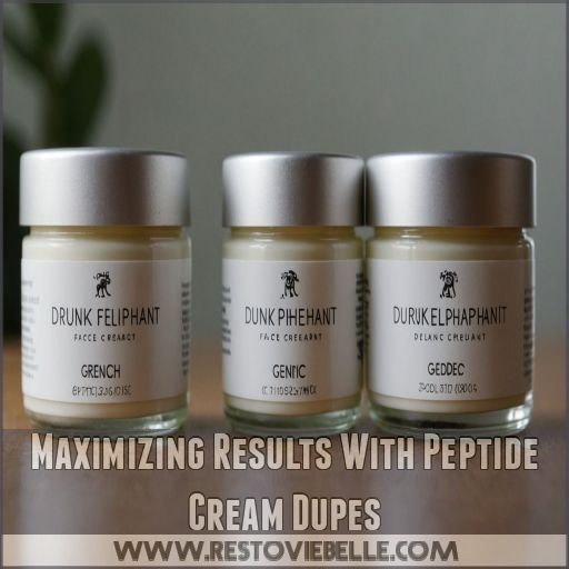 Maximizing Results With Peptide Cream Dupes