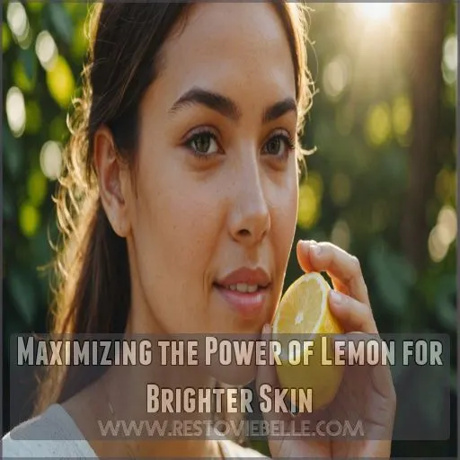 Maximizing the Power of Lemon for Brighter Skin