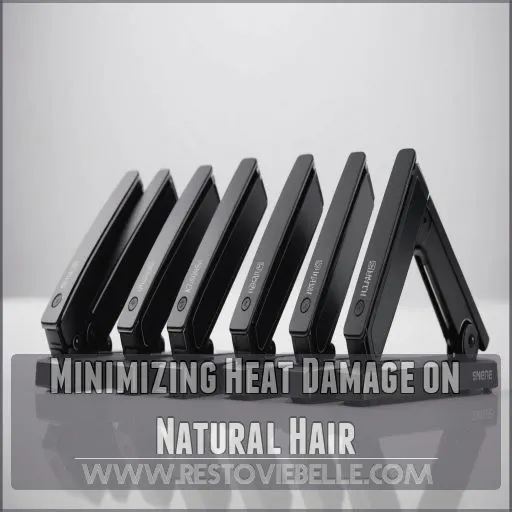 Minimizing Heat Damage on Natural Hair