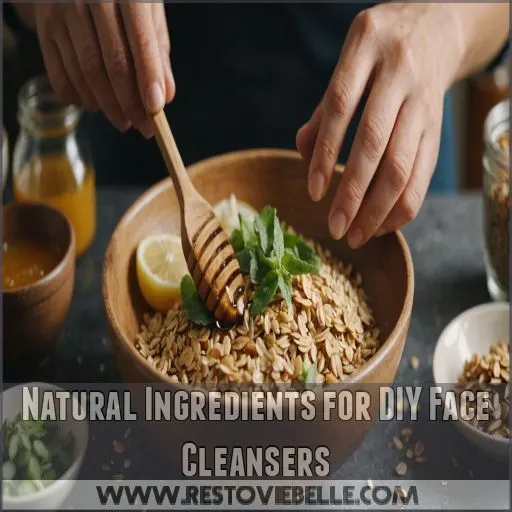 Natural Ingredients for DIY Face Cleansers