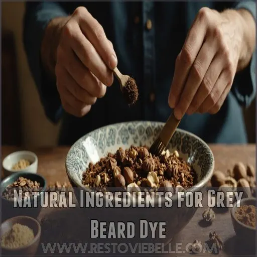 Natural Ingredients for Grey Beard Dye