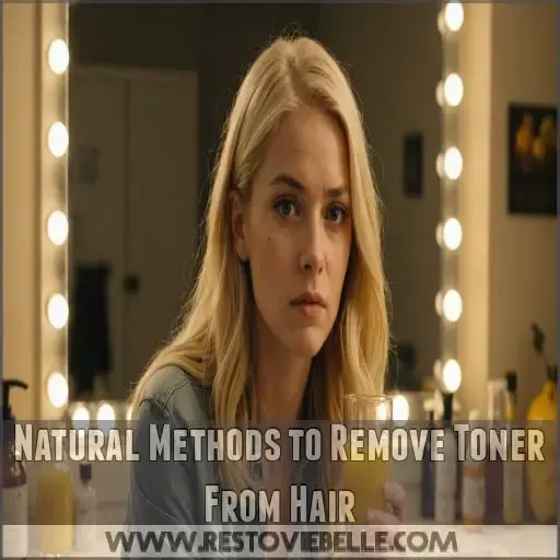 Natural Methods to Remove Toner From Hair