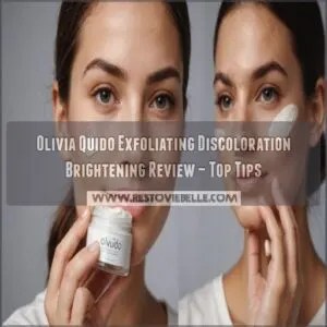 olivia quido exfoliating discoloration brightening review