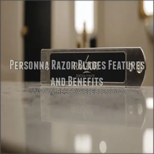 Personna Razor Blades Features and Benefits