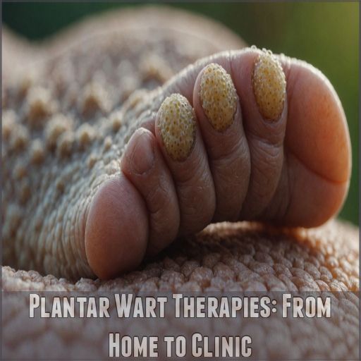 Plantar Wart Therapies: From Home to Clinic