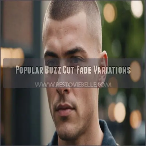 Popular Buzz Cut Fade Variations