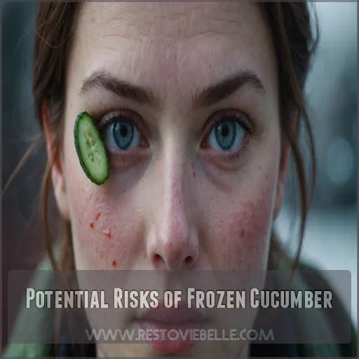 Potential Risks of Frozen Cucumber