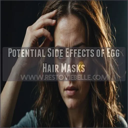 Potential Side Effects of Egg Hair Masks