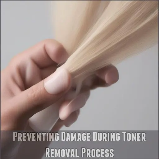 Preventing Damage During Toner Removal Process