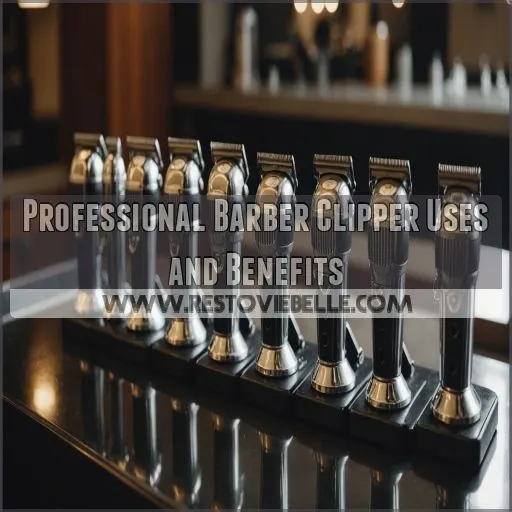 Professional Barber Clipper Uses and Benefits