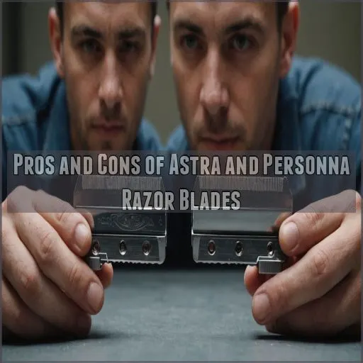 Pros and Cons of Astra and Personna Razor Blades