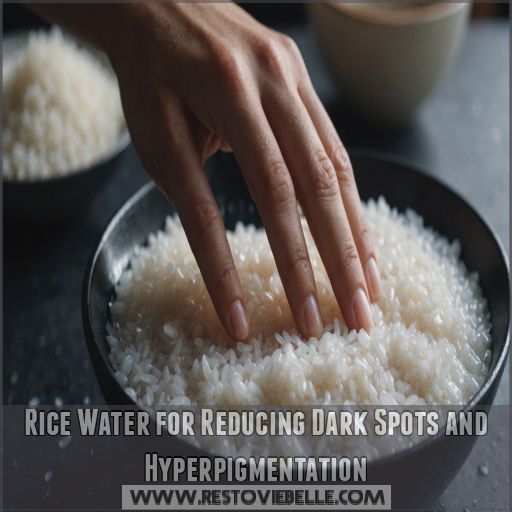 Rice Water for Reducing Dark Spots and Hyperpigmentation