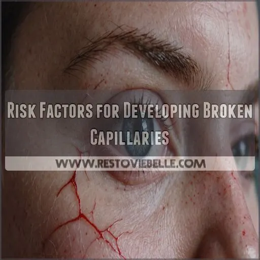 Risk Factors for Developing Broken Capillaries