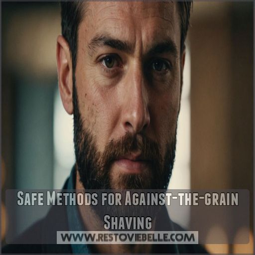 Safe Methods for Against-the-grain Shaving