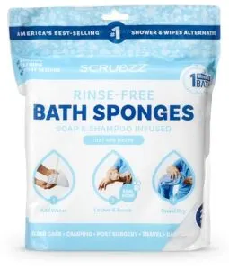 Scrubzz Disposable Rinse Free Bathing