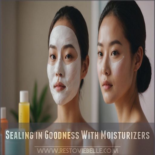 Sealing in Goodness With Moisturizers