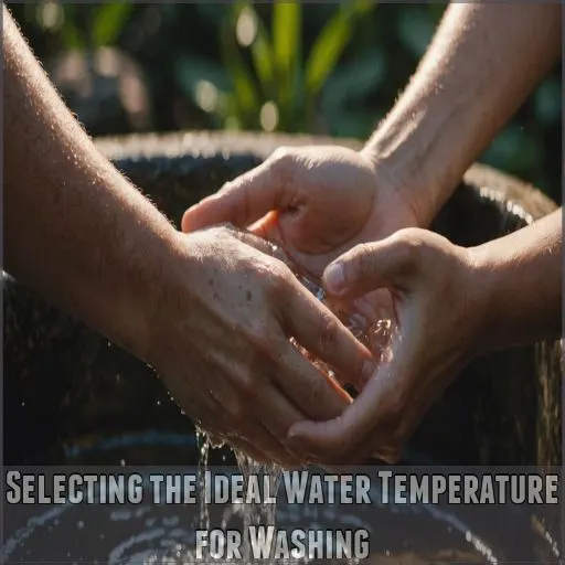 Selecting the Ideal Water Temperature for Washing