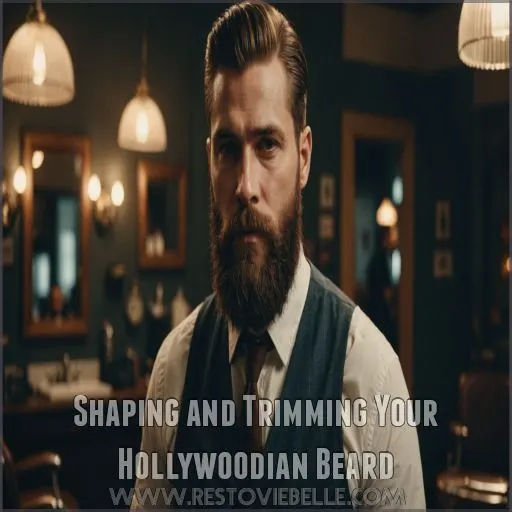 Shaping and Trimming Your Hollywoodian Beard