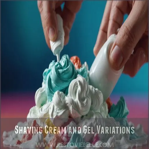 Shaving Cream and Gel Variations