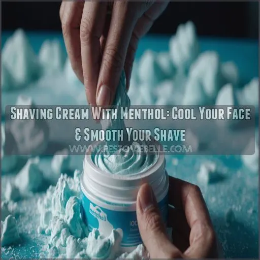 shaving cream with menthol