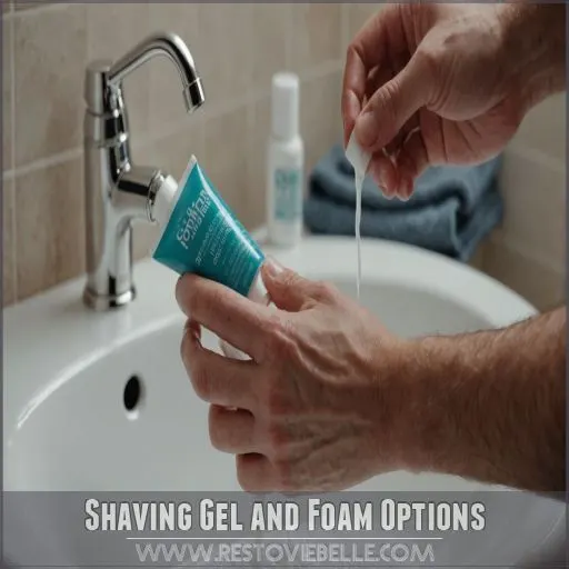 Shaving Gel and Foam Options