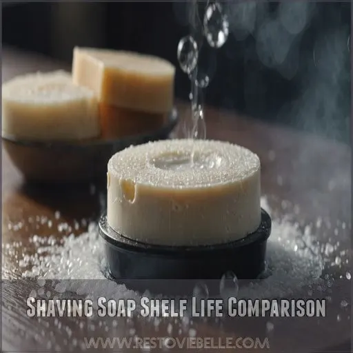 Shaving Soap Shelf Life Comparison