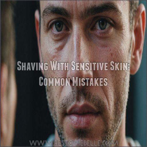 Shaving With Sensitive Skin: Common Mistakes