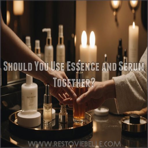 Should You Use Essence and Serum Together