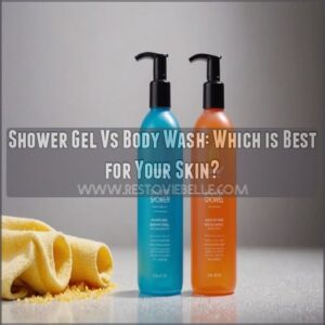 shower gel vs body wash