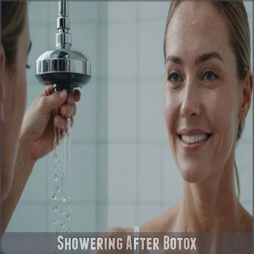 Showering After Botox