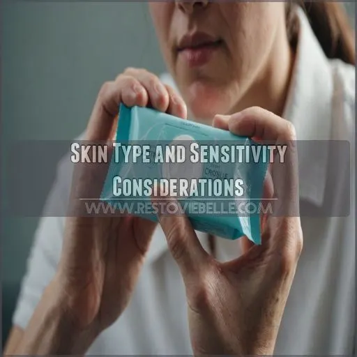 Skin Type and Sensitivity Considerations