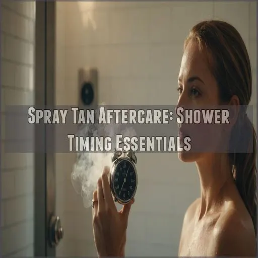 Spray Tan Aftercare: Shower Timing Essentials